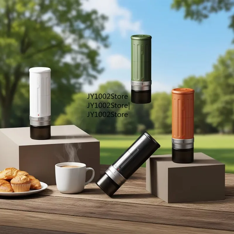 

CGE03 USB Automatic Electric Coffee Grinder Precise Scale Aluminum 22g Capacity Gifts for Families and Friends