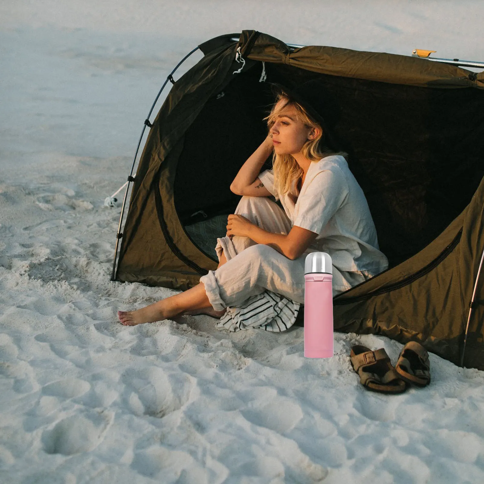 4 قطعة أغطية الزجاجات المعزولة المواد عالية الجودة نظيفة بسيطة شطف هدية أصدقاء فراغ كوب الأغطية كوب الحفاظ على الحرارة يغطي #6