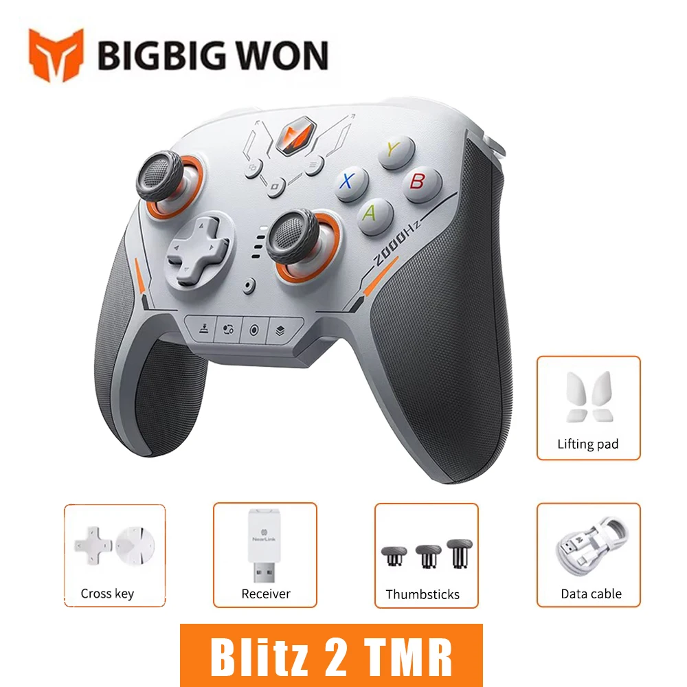 BIGBIGWON Blitz 2 Star Flash Wireless Bluetooth Gamepads Controllers For NS PC Steam Game Customized Local delivery Saudi Arabia