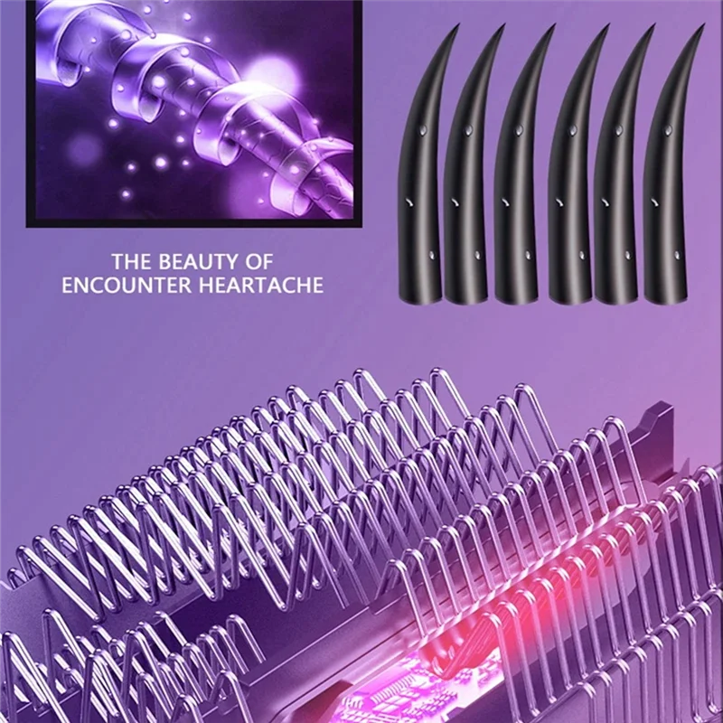 ABUD-sèche-cheveux peigne à friser brosse à cheveux outil de coiffure sèche-cheveux et volumateur lisseur de cheveux sèche-cheveux manuel prise américaine, Durab