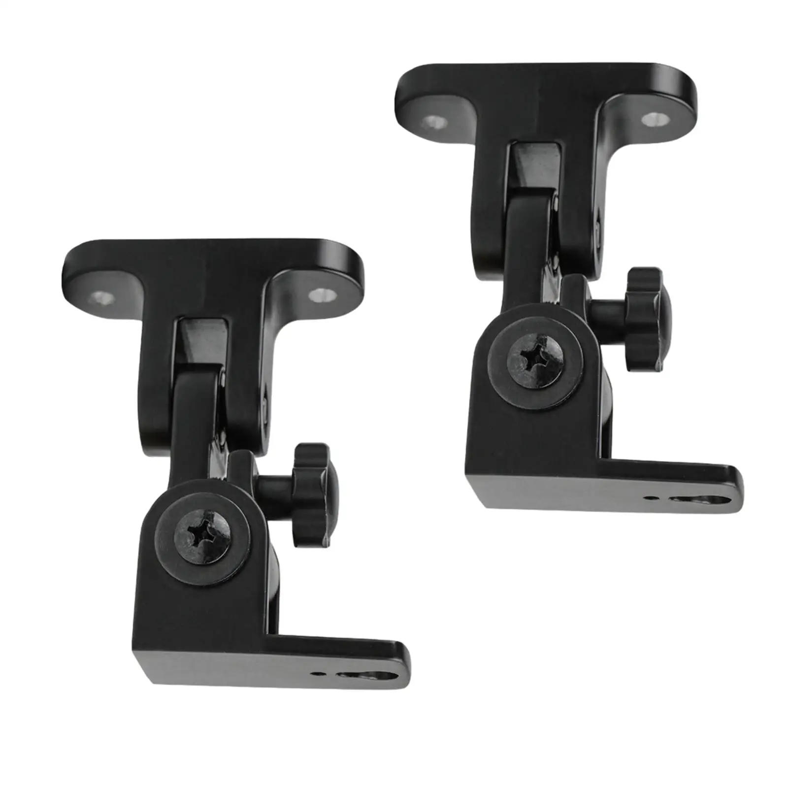 2 Pieces Speaker Bracket Durability Wall Mounted for Living Room Office Home