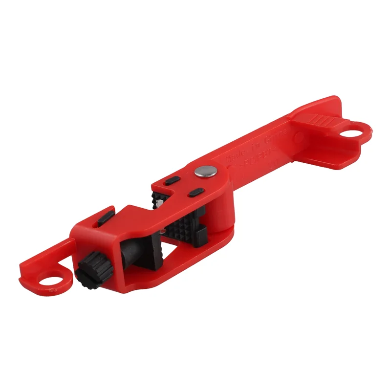 -ABGY Красная блокировка выключателя электрической коробки, замок коробки выключателя Tagout для стандартных одинарных и двойных переключателей