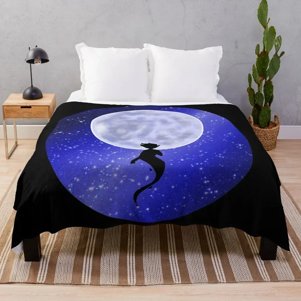 

The Stargazing Ghost Throw Blanket Soft Breathable Blanket for Night Sleeping