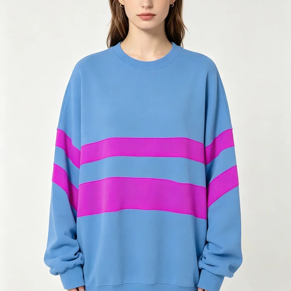 2026 Y2K Undertale Frisk 3D Print Round Neck Sweatshirt Frisk Chara Cosplay Pullover Family Matching Streetwear