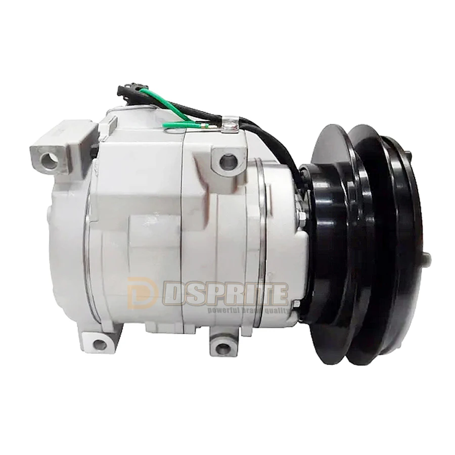 10S15C AC Compressor  447200-4781 for John Deere 450CLC DLC 600CLC DLC 800C 850DLC 24V 447220-4053 447220-4052 447220-4780