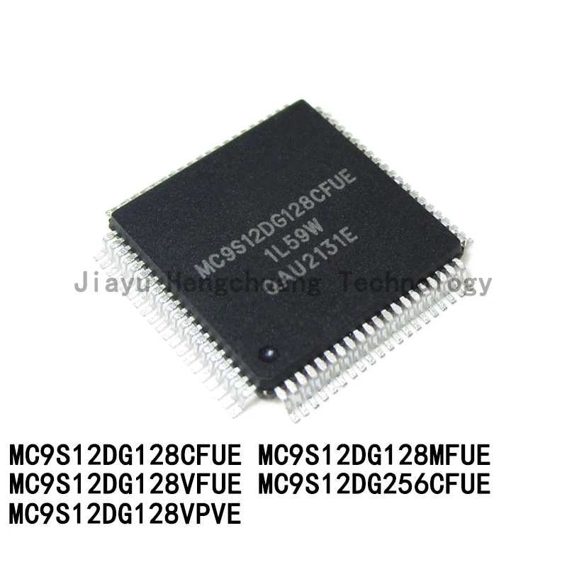 2PCS MC9S12DG128CFUE MC9S12DG128VFUE MC9S12DG128MFUE MC9S12DG256CFU MC9S12DG128VPVEE QFP 16-bit MCU Microcontroller Processor