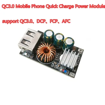 QC4.0 QC3.0 USB cep telefonu hızlı şarj güç modülü güç banka 5A Boost şarj devre mobil güç modülü