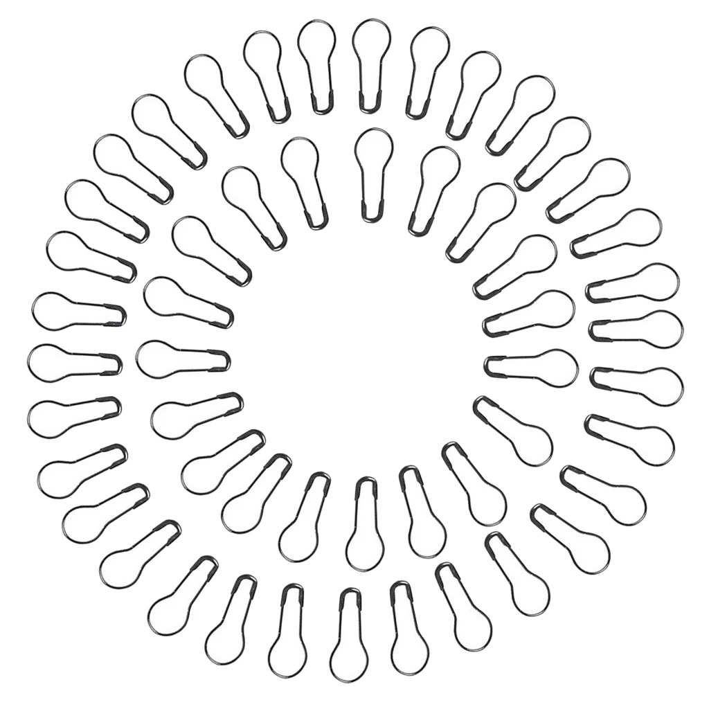 1000 sztuk metalowe czarne agrafki gurda dla majsterkowiczów akcesoria domowe szycie (czarny)
