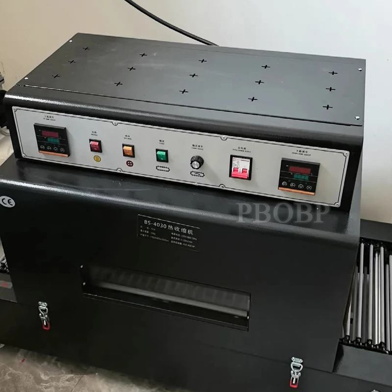 

PBOBP Low Noise Shrink Tunnel Machine for Cosmetics Packaging Uniform & Aesthetic Optimize Film Usage Minimize Waste