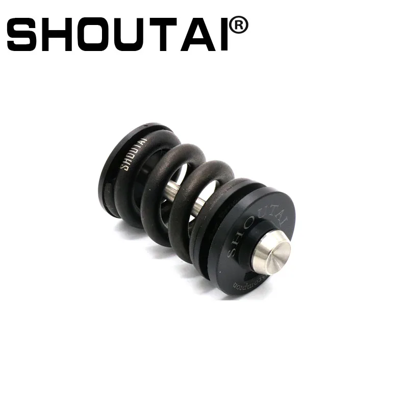 4 Colors For Brompton BMX SHOUTAI Bike TC4 Titanium Alloy Spring Rear Shock Absorber  Foldable Bicycle Parts