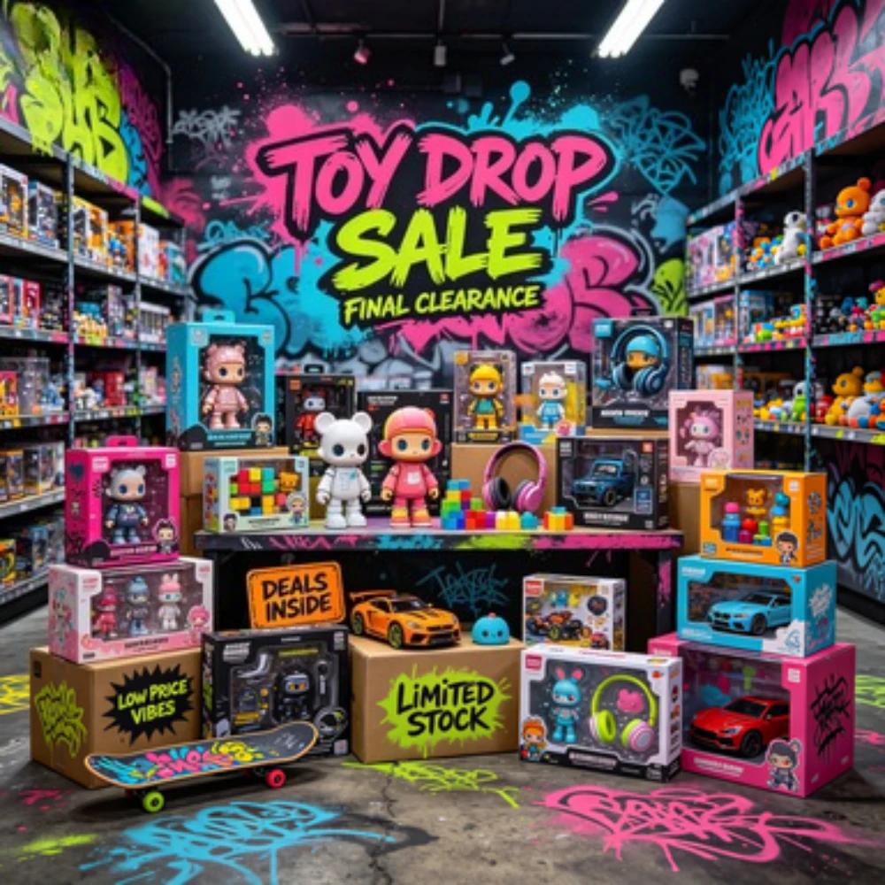 Flash Sale Toy Pack, Uncover Your Exclusive Toy After Opening