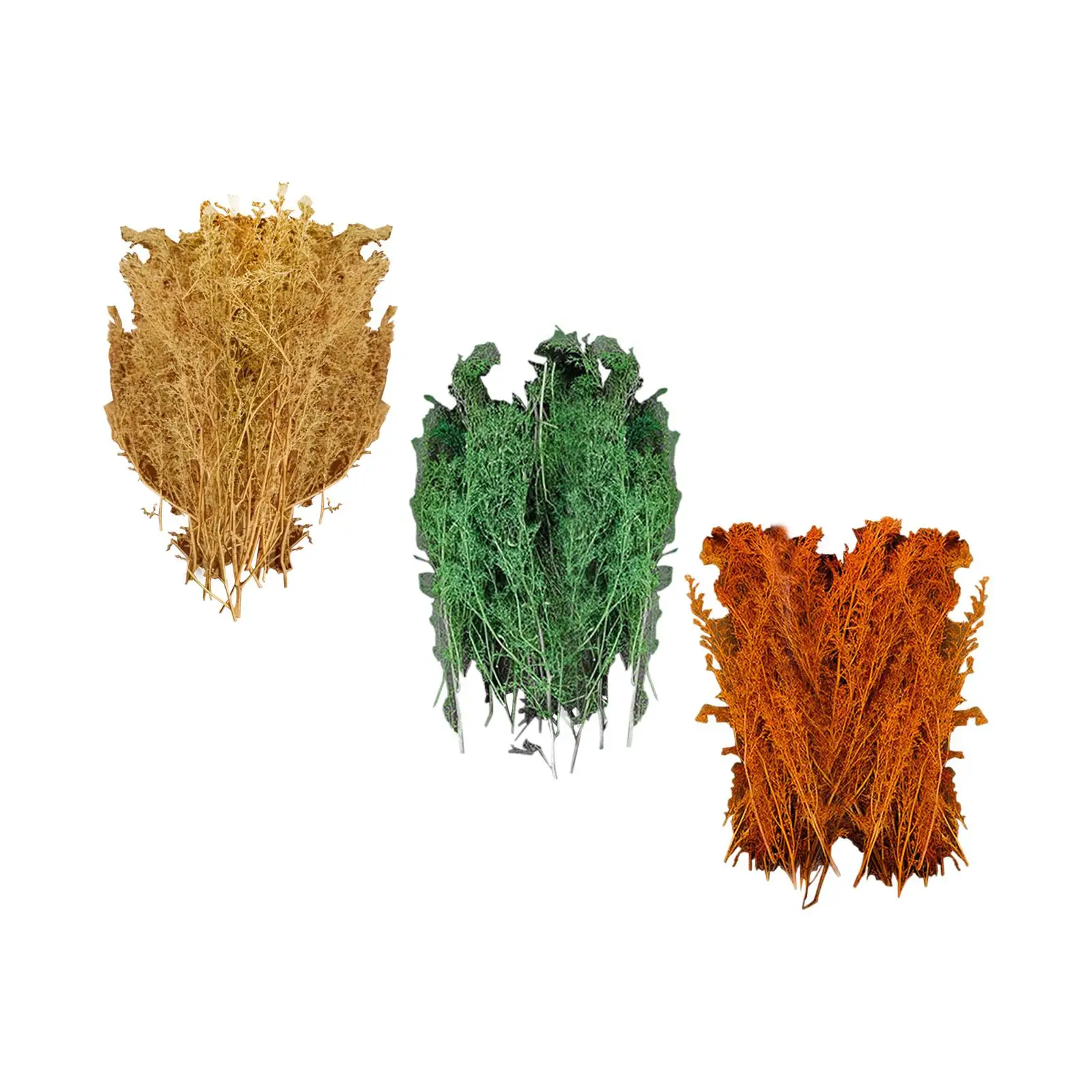 Drzewka modelarskie Mikrokrajobraz Dekoracja Model kolejowy Stół z piaskiem Materiały modelarskie 1/48 1/35 Materiały modelarskie do modeli kolejowych Architektura kolejowa