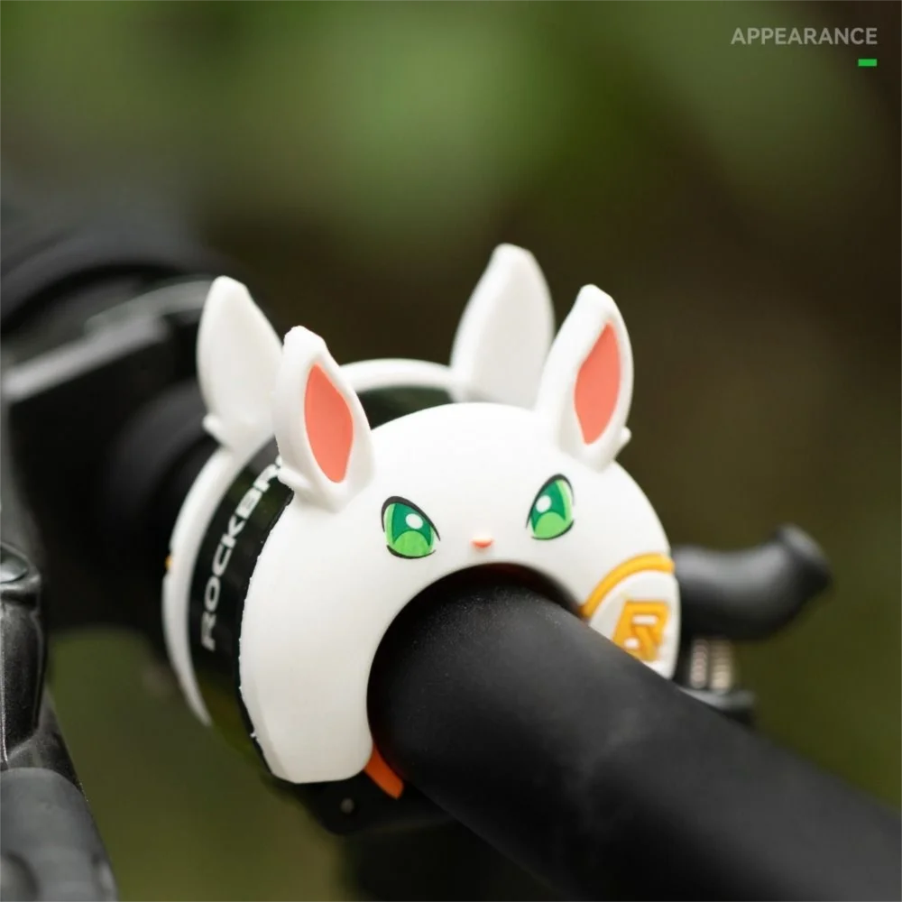 

Waterproof Funny Bicycle Bell Clearly Loud Sound Cartoon Cycling Ring Bell Easy To Install Rabbit /Dinosaur Shape