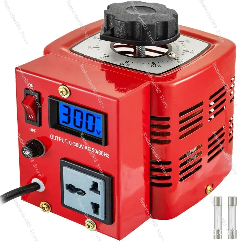

BB0.5 кВт, 220 В, Variac, переменный трансформатор, 500 Вт, регулируемый однофазный регулируемый источник питания переменного тока 0–300 В, 50/60 Гц