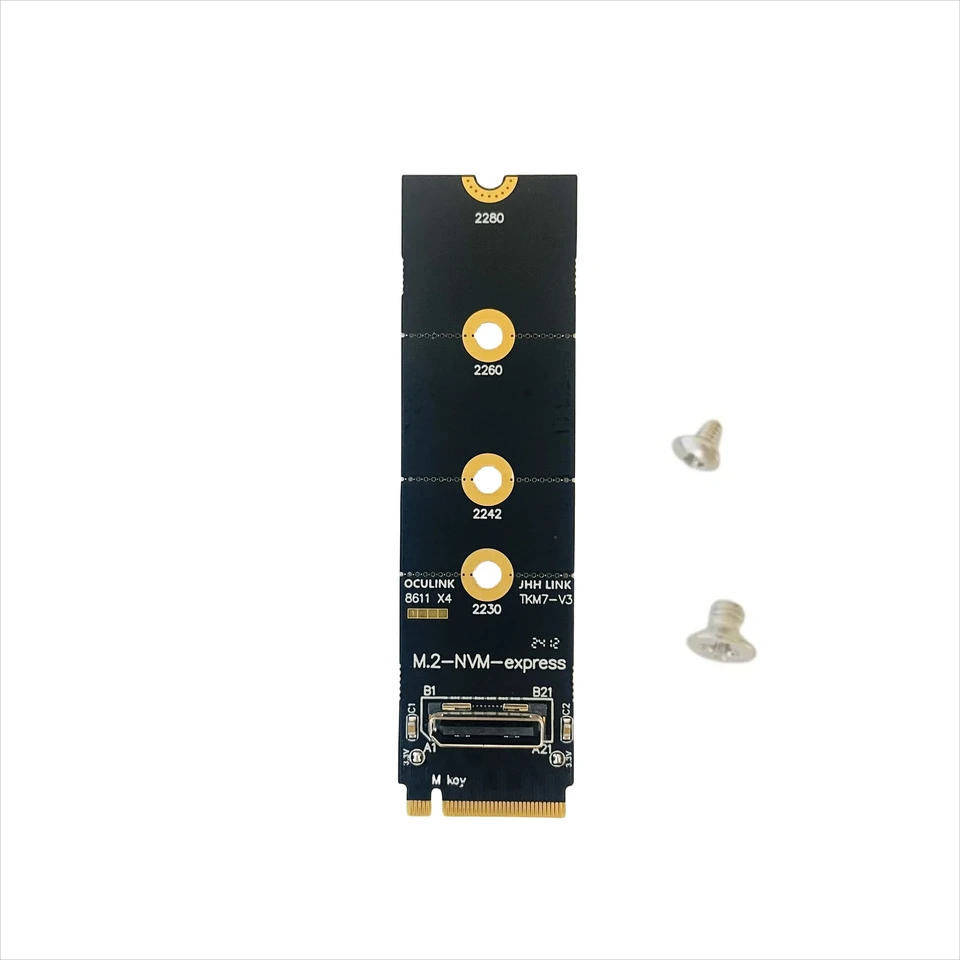M.2 NVMe to Oculink GPU Dock Adapter PCIe x4