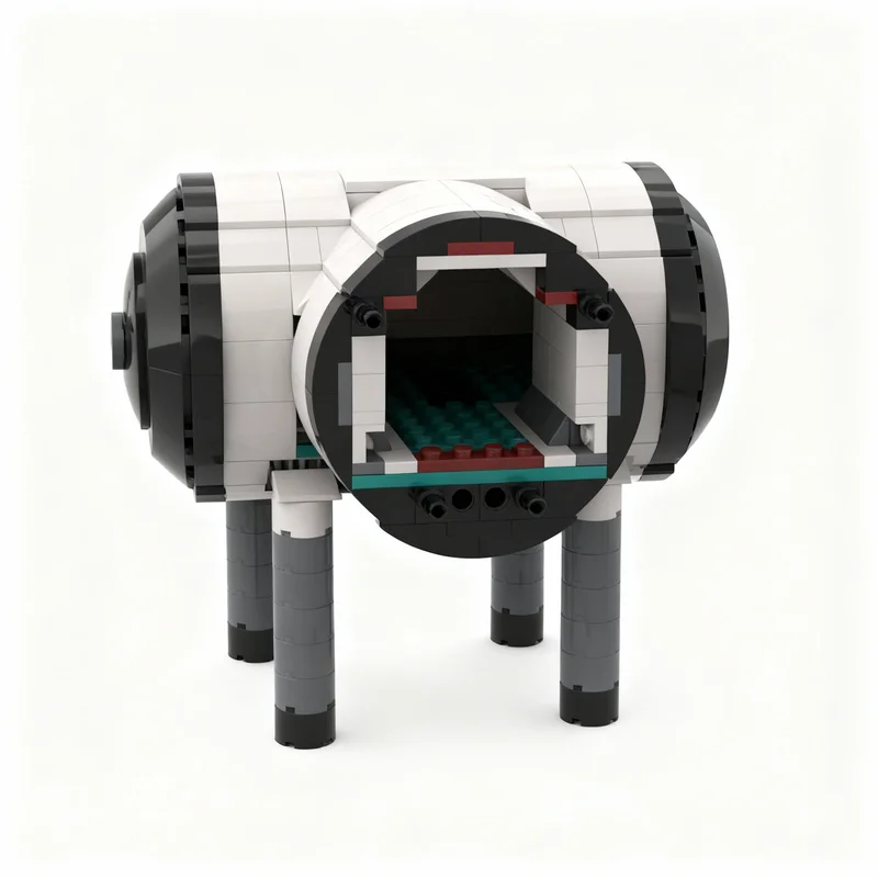 520pcs MOC Aquazone T Compartment Subnautica Subnautica Below Zero Model Building Blocks Collection Assemble Creative Birthday