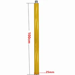 Diameter 25mm 1M GPS Extension Section Surveying Pole Antenna for GNSS Prism 100cm