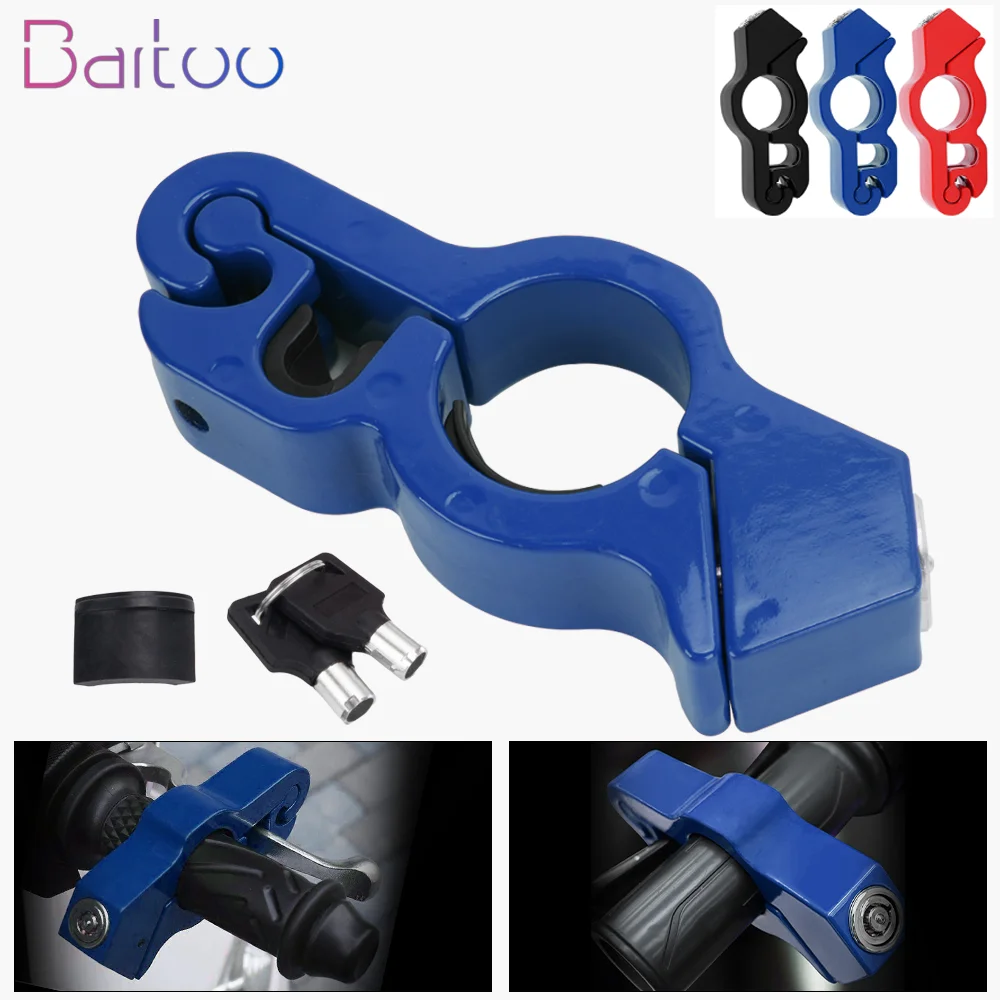 

Motorcycle & Bicycle Handlebar Brake Handle Lock Aluminium Anti Theft Solid Lock For ATV/Motorcycles/Commuter Bikes ENL033