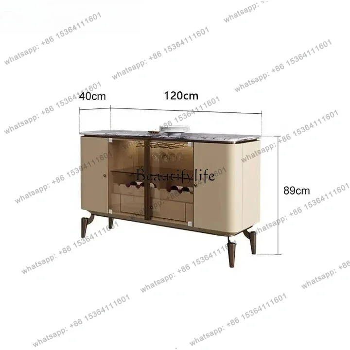 FG .light Luxury Home Partition Cabinet Decoration Dining Side Cabinet Simple And Modern