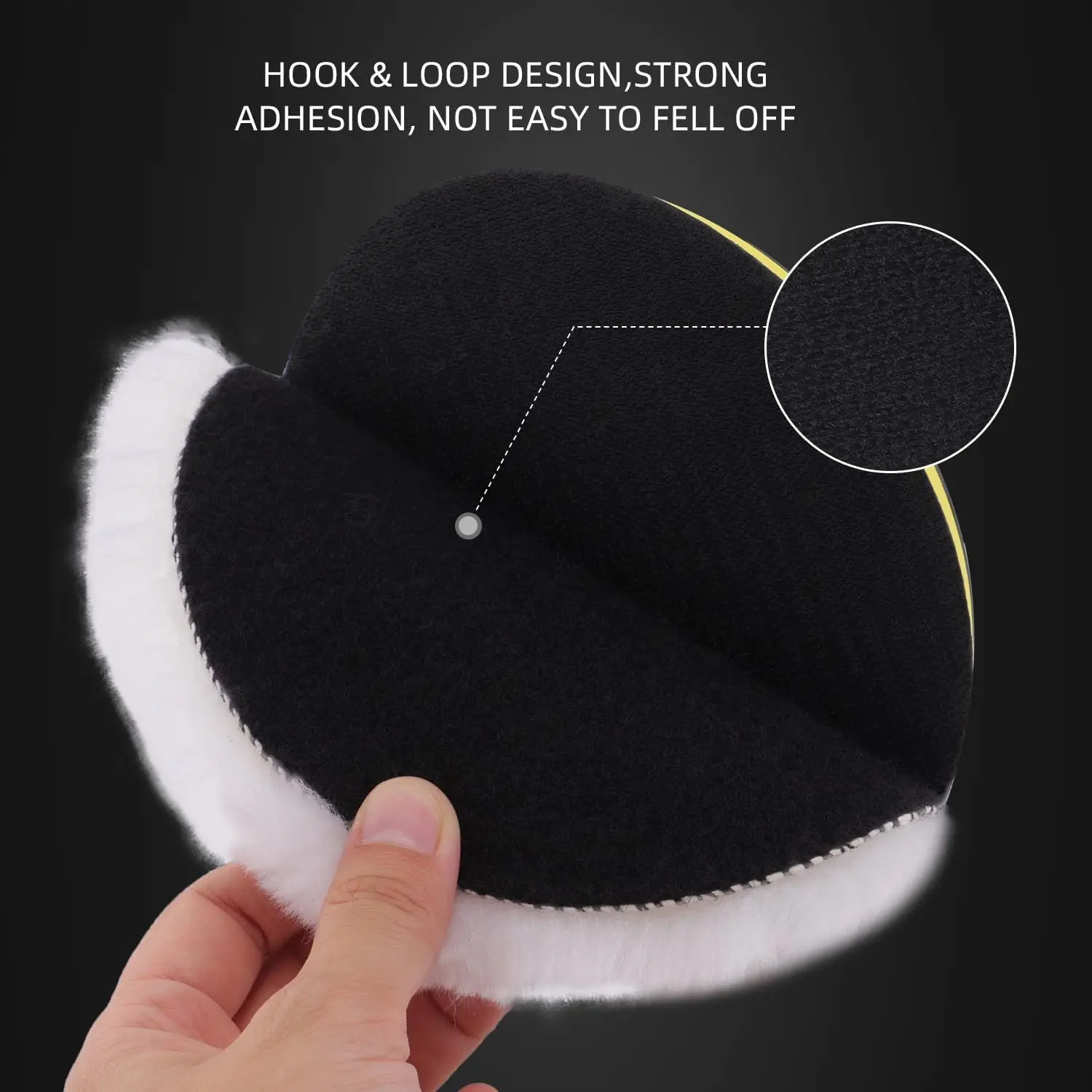 M14 الموضوع 3/4/5/6/7 بوصة ورأى الصوف منصات التلميع مجموعة لسيارة البولندية خدش إصلاح بلاط الزجاج الفولاذ المقاوم للصدأ أدوات تنظيف