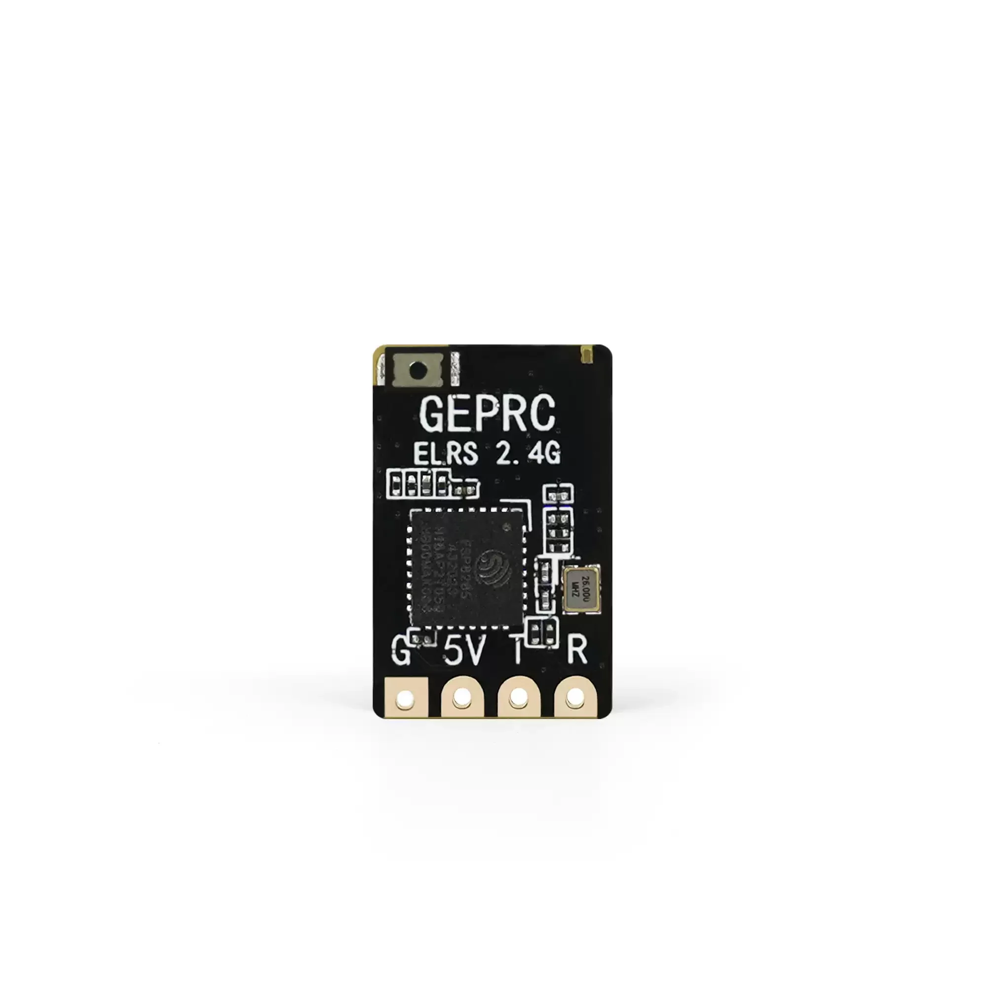 

GEPRC ELRS Nano 2.4G PA100 Receiver, TCXO Temperature Compensated Crystal Low Latency Long Range FPV Receiver