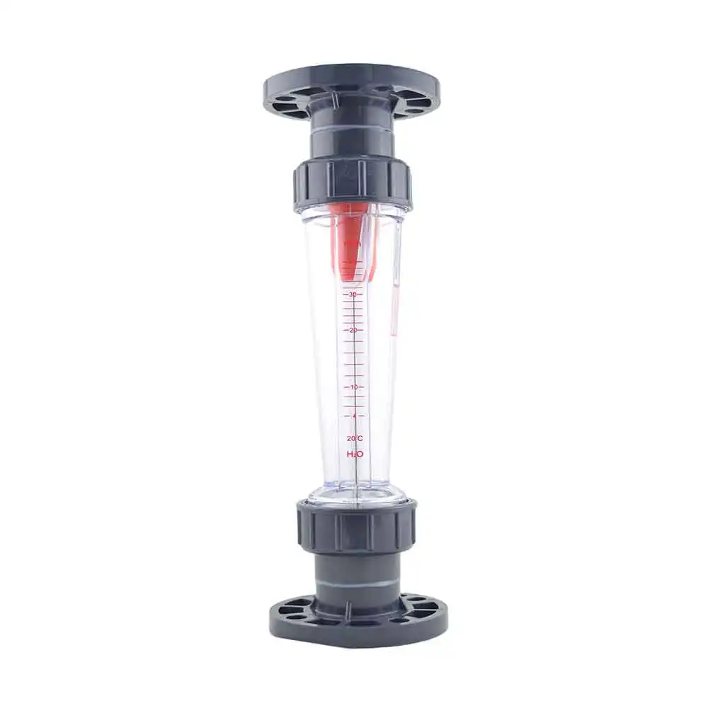 LZS- Socket Type - Thread Type LZS-1 Plastic Pipe Precision Durable Rotameter Reading Portable Variable Area Flow Meter for Sale