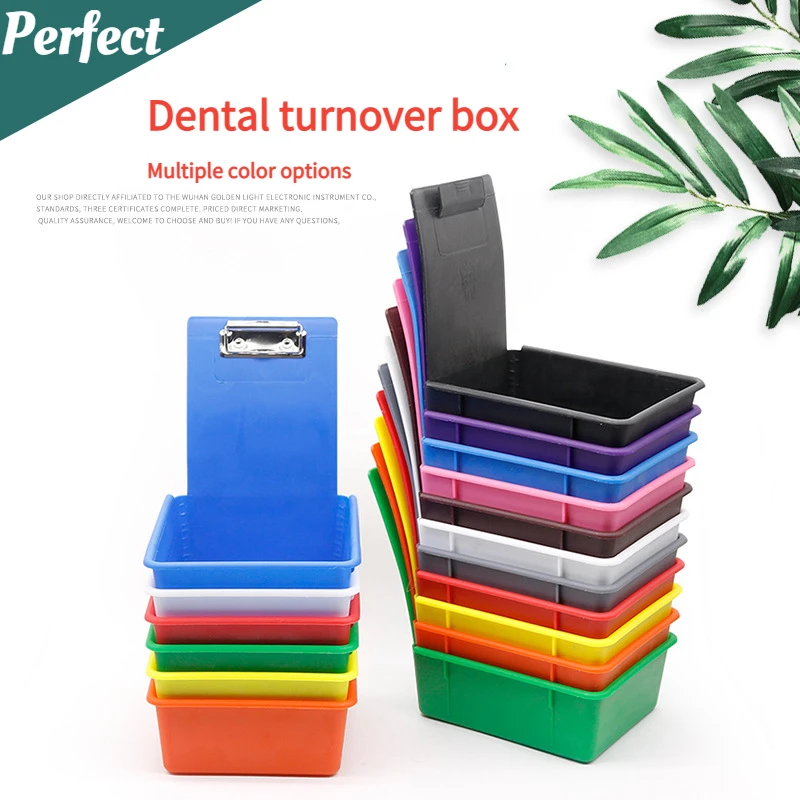 Dental Model Turnover Box Denture Model Box Delivery Box Parting Storage Boxes Dentistry Mold Splitting Case Laboratory Tools