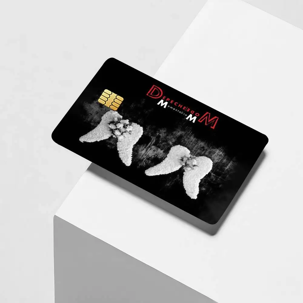 Band D-Depeche M-Mode Credit Card Decorative Card Stickers Suitable For Bank Cards Metro Transit Anti-scratch Gift 4PCS