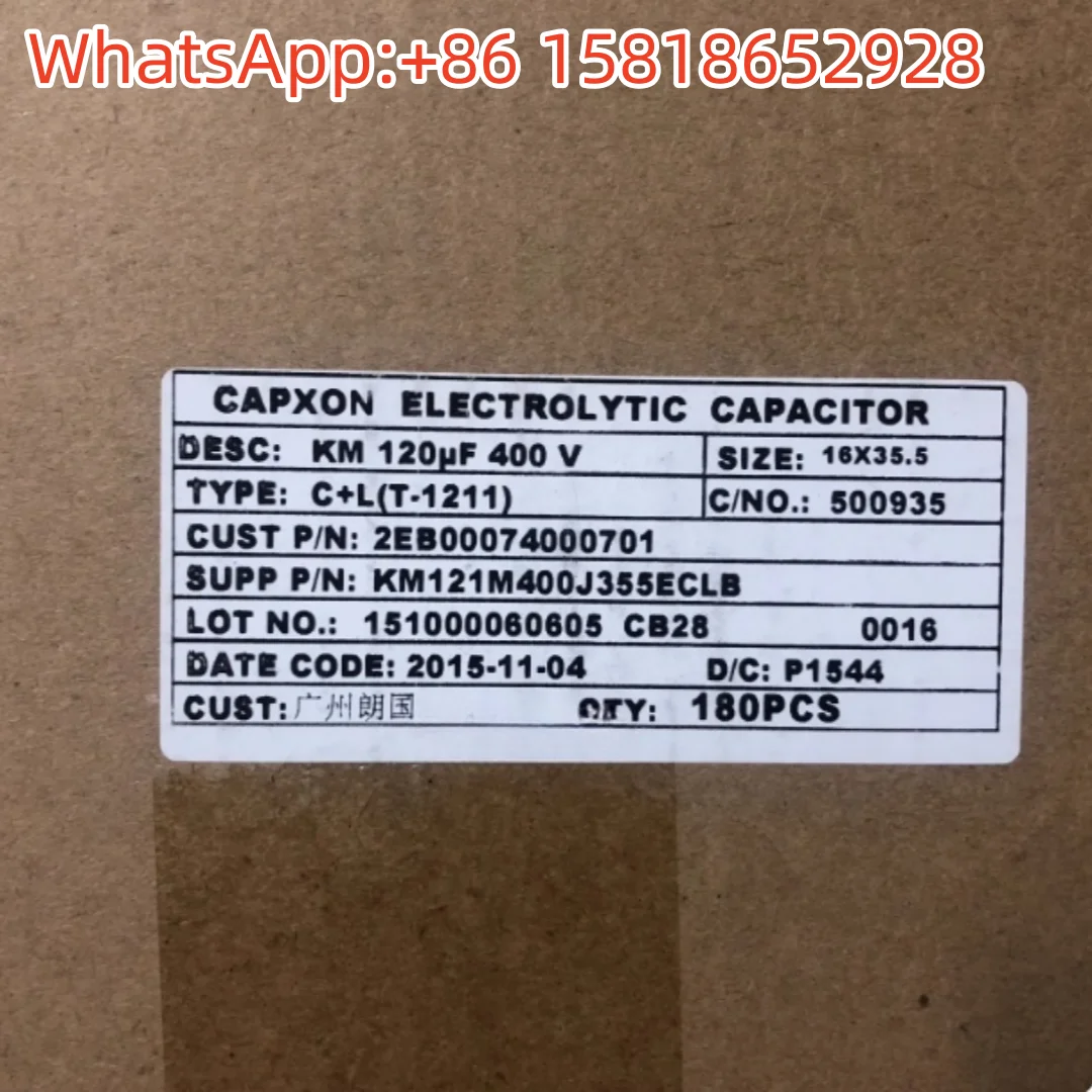 5pcs 120UF 400V Electrolytic Capacitor Taiwan Fengbin 400V120UF 16X35 KM Series Seven-type Leads