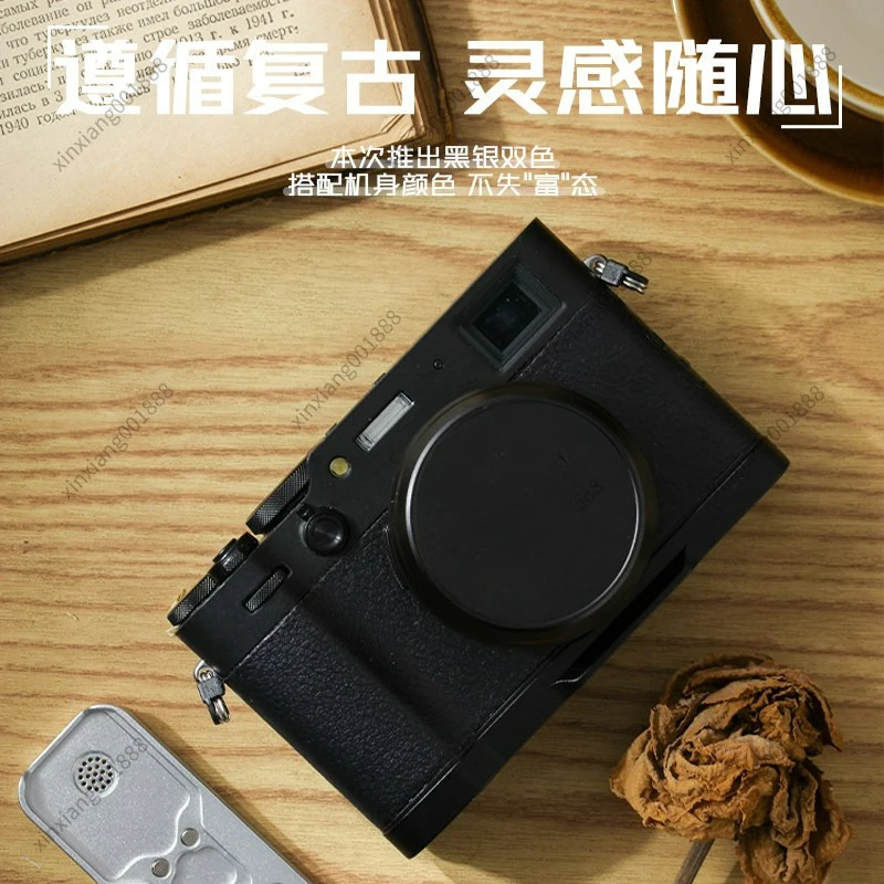 For Fujifilm X100VI Base Plate X100 6th Gen Quick Release Plate Anti-scratch Protective Base Silver Black