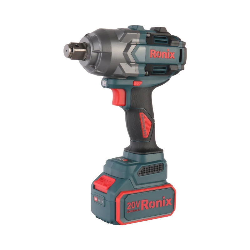 RONIX 8675 20V Brushless Impact Wrench 1/2'' 3/4'' 1000Nm High-efficiency Cordless Impact Wrench