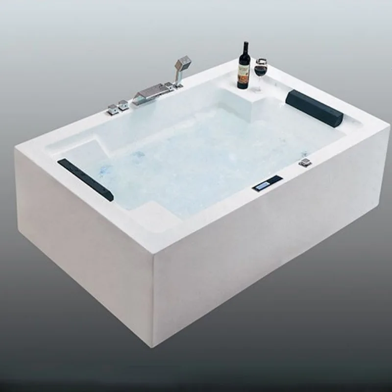 

Constant Temperature Lights Bubble Multifunctional SPA Pool Massage Bathtub for Homestay Hotel