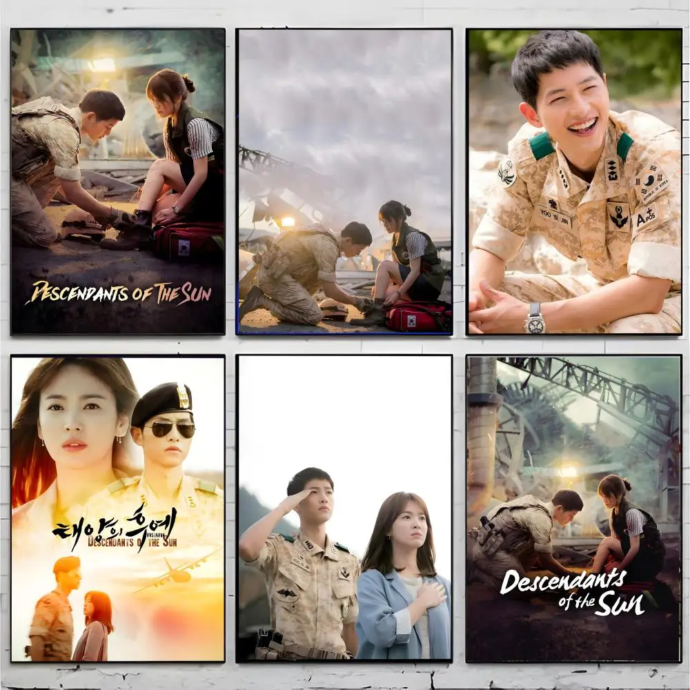 kdrama D-Descendants of the Sun Poster Superior Home Space Pub Indoor Decorative Art & Home Decor