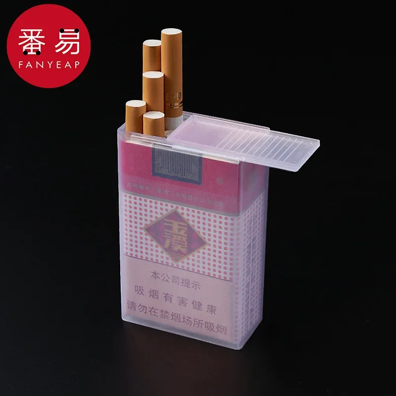 Cigarette Case/Plastic A1P39-Men's and Women's Portable Protection ******iversal Creative Flip Slide Thickened Waterproof