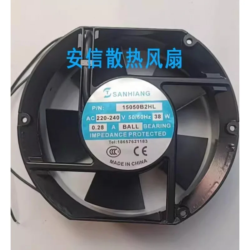 

A+for SANHIANG 15050B2HL AC220V-240V 38W 0.28A Axial Cooling Fan