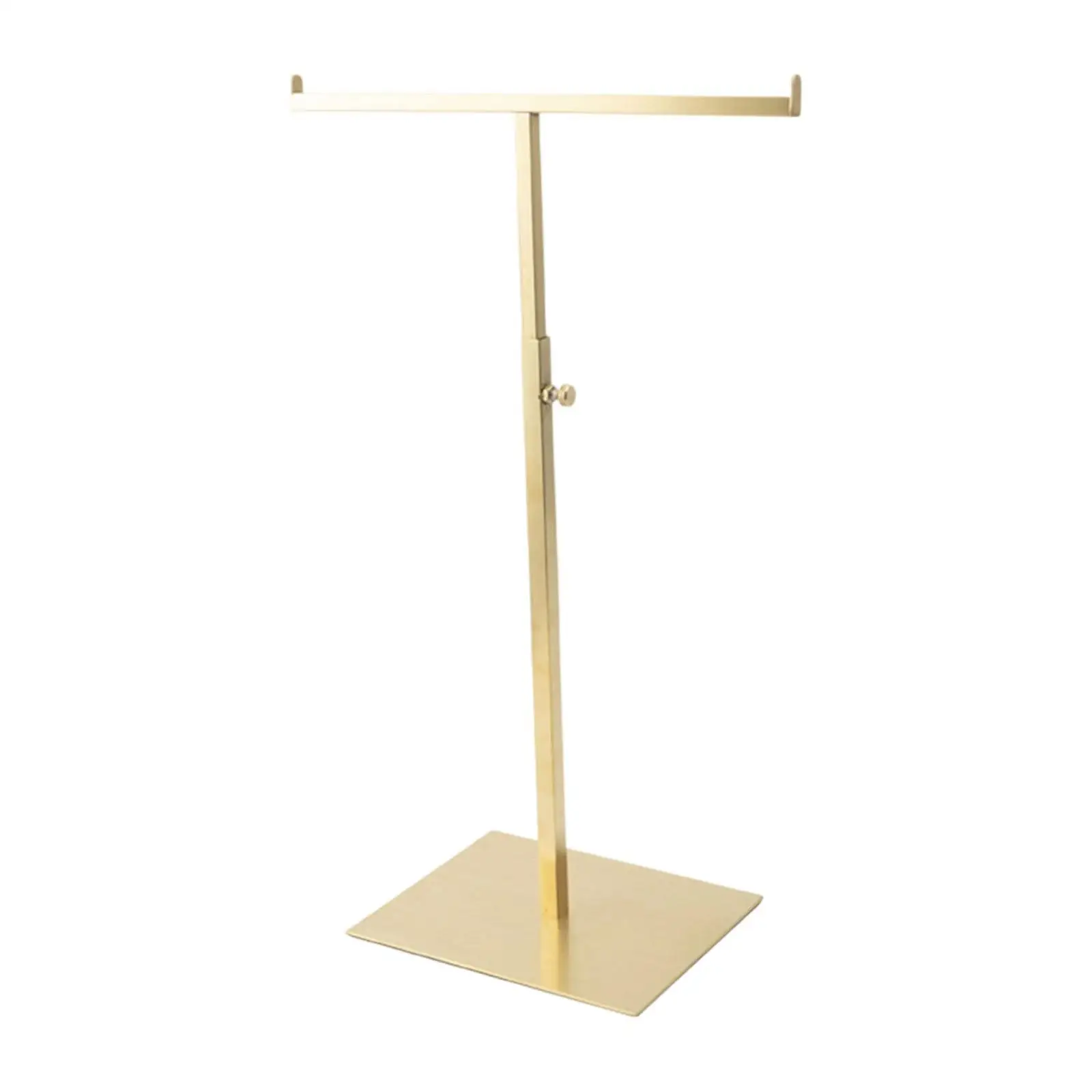 T Shaped Purse Display Stand Versatile Stable Base Bag Hanger Jewelry Organizer Countertop Hanging Rack for Store Home Boutique