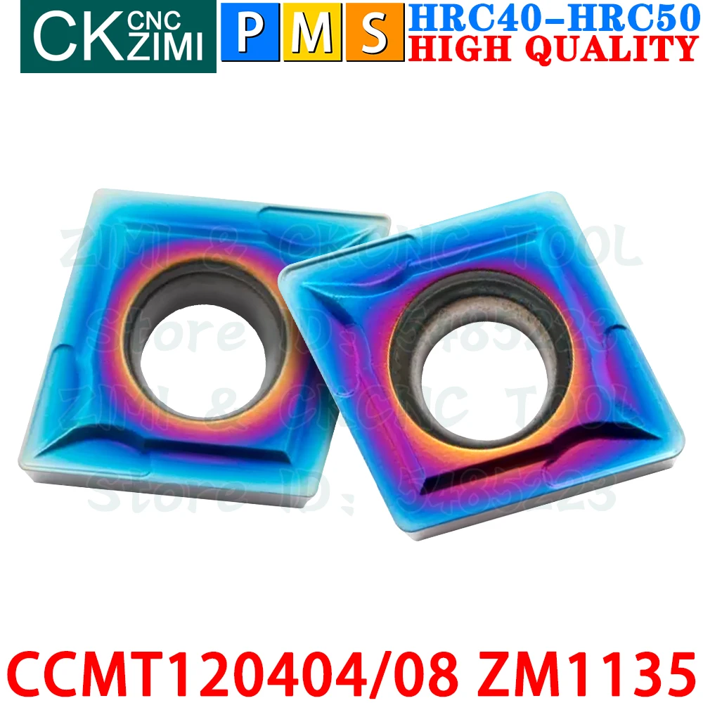 CCMT120404 ZM1135 CCMT120408 ZM1135 CCMT431 CCMT432 كربيد الخارجية تحول إدراج أدوات CCMT 1204 CCMT1204 CNC مخرطة معدنية أدوات تقطيع