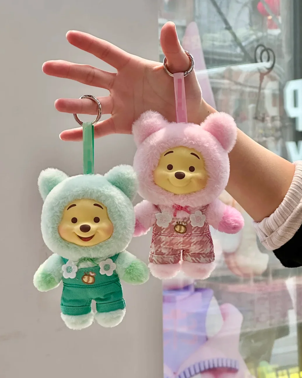 

New Disney Winnie the Pooh Candy Series Blind Box Cute Pendant Keychain Pupu Bear Doll Fashion Surprise Children's Gift