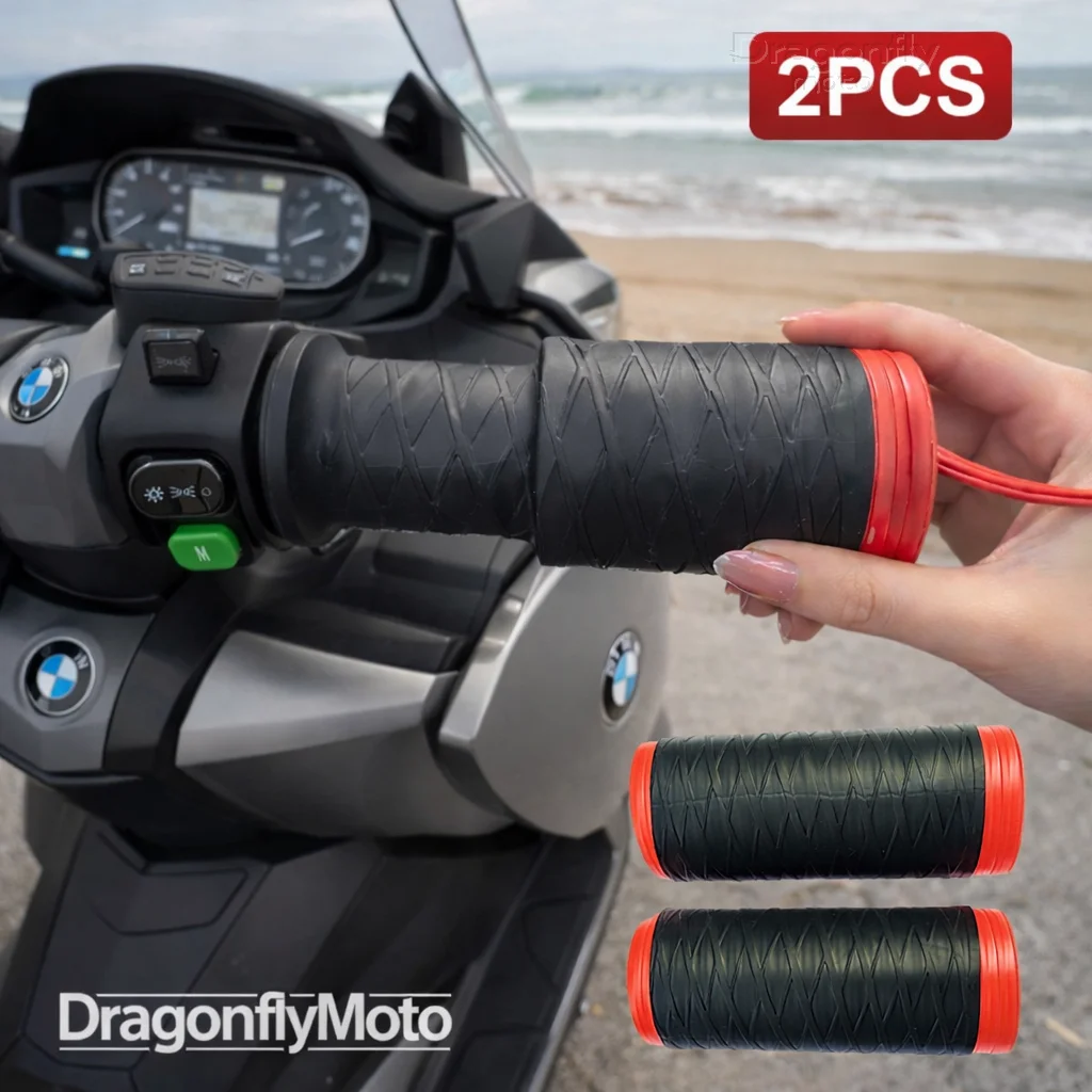

Motorcycle Silicone Handlebar Cover For BMW C650 SPORT C650GT C 650 GT 2012-2020 Self Shrinking Non-Slip Motorcycles Grip Covers