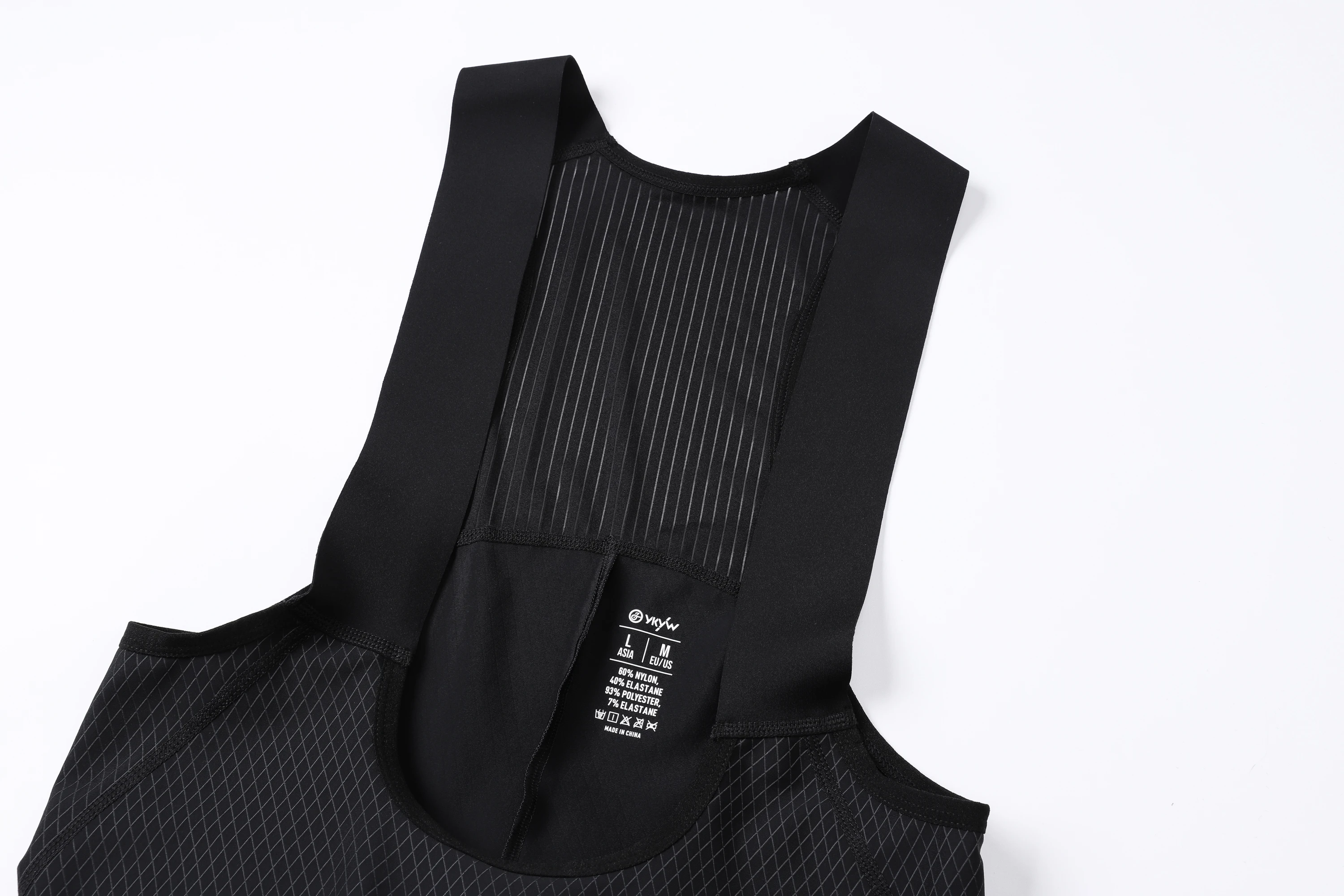 YKYWBIKE Radsport 3/4 Trägerhose Herren Fahrrad-Trägerhose Frühling Japan 120kg/m³ Polsterung 7 Stunden Fahrt Rennrad Trägerhose 3/4 Hose – Detail 15