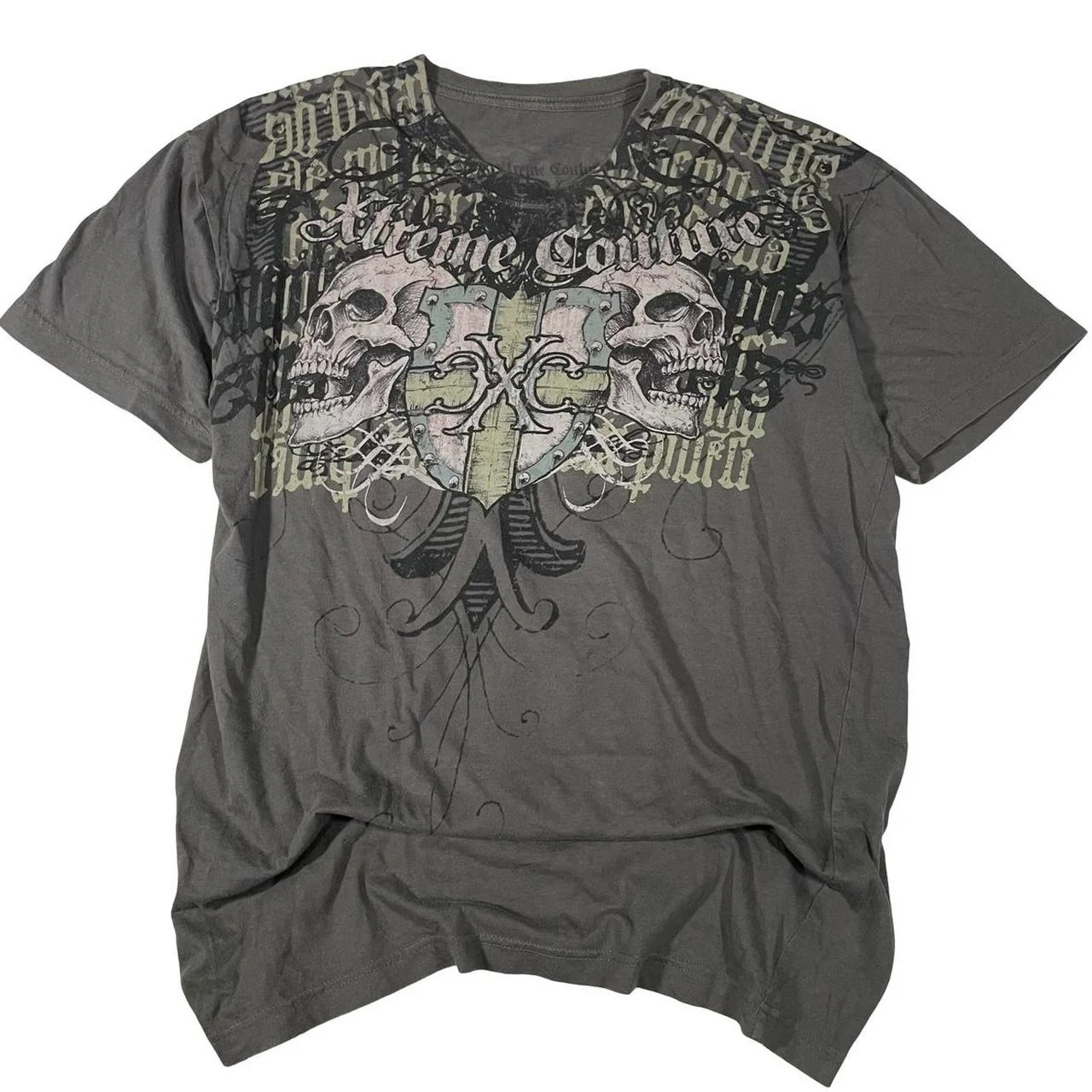 

Y2k Affliction Crosses Wings Grunge Cyber Jesse Pinkman Style T Shirt