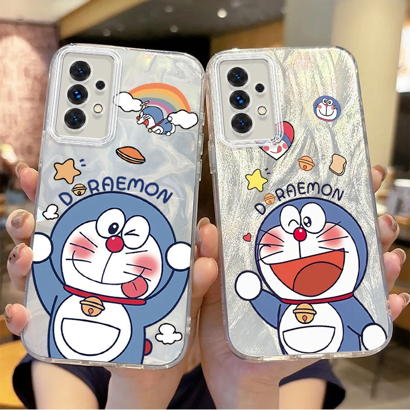 

Cute Doraemon Cartoon Phone Case for Samsung Galaxy A35 A34 A33 A32 A31 A30 A25 A24 A23 A22 A21 A20 A16 A15 A06 Protective Cover
