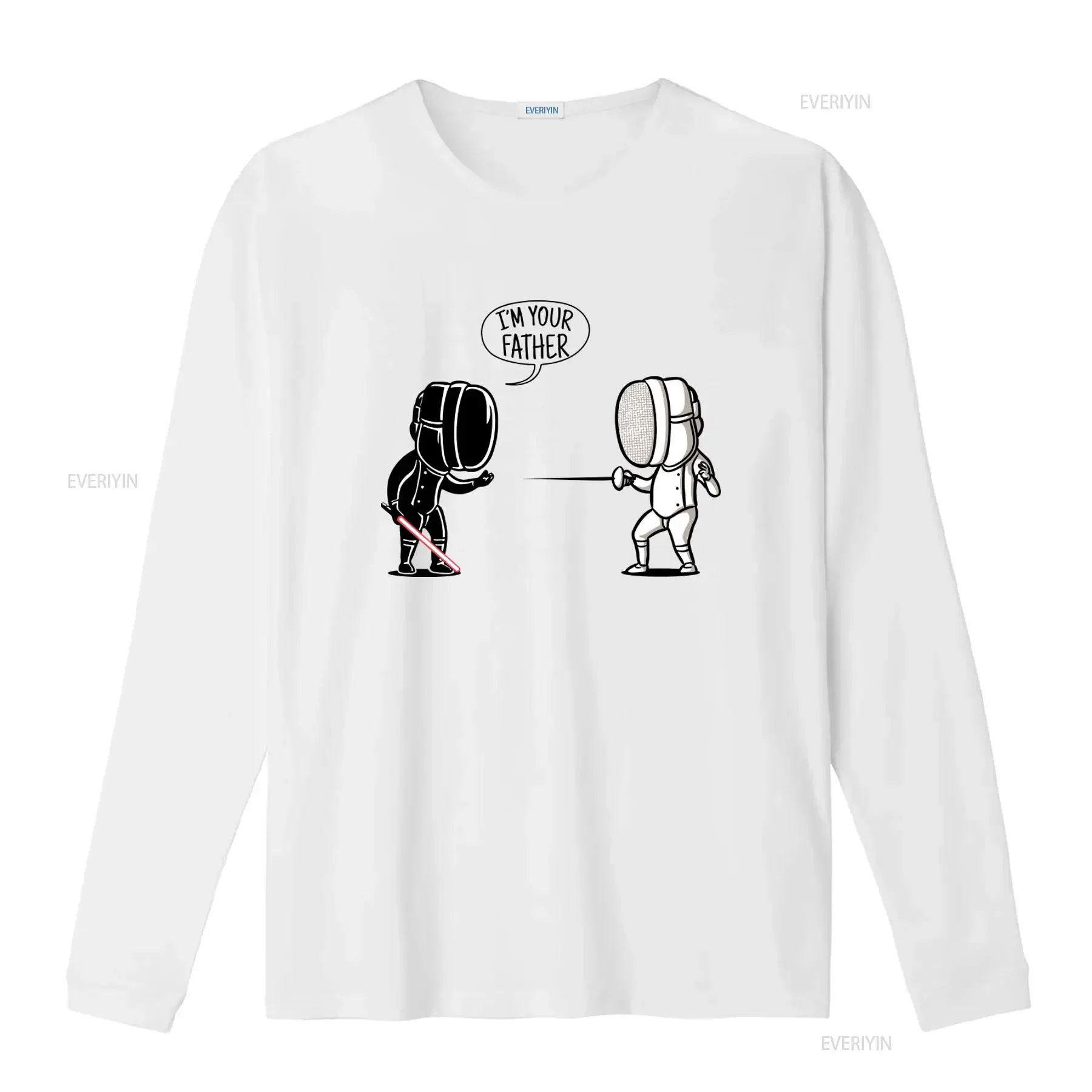 Fencing T Shirt I'm Your Father Fencer Foil Epee Saber Trendy s Funny vintage Washed Stretched Soft designer clothes homme