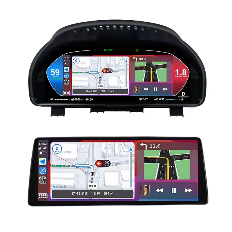 

12.3'' Car Dvd Player Android Radio Touch Screen Gps Navigation Carplay &12.3'' LCD for BMW 6-Series F06/F12/F13 2011-2017