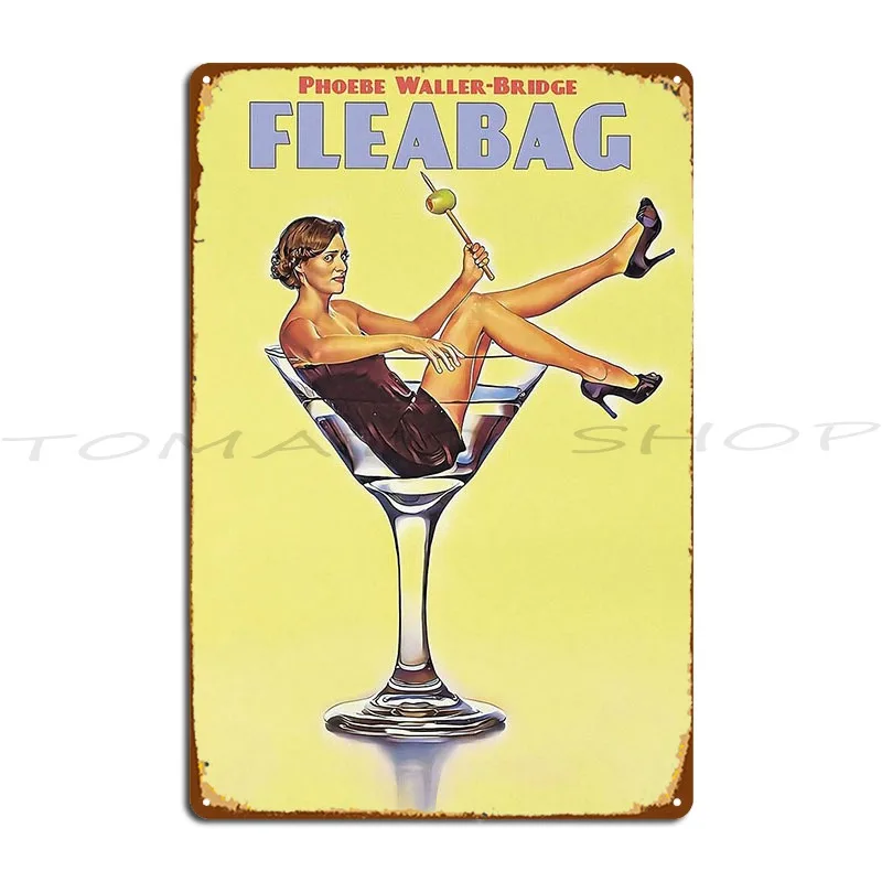 Vintage Blue Balsam Aperitif Alcoholic Beverages Metal Plaque Poster Club Custom Wall Cave Cave Character  Tin Sign Poster