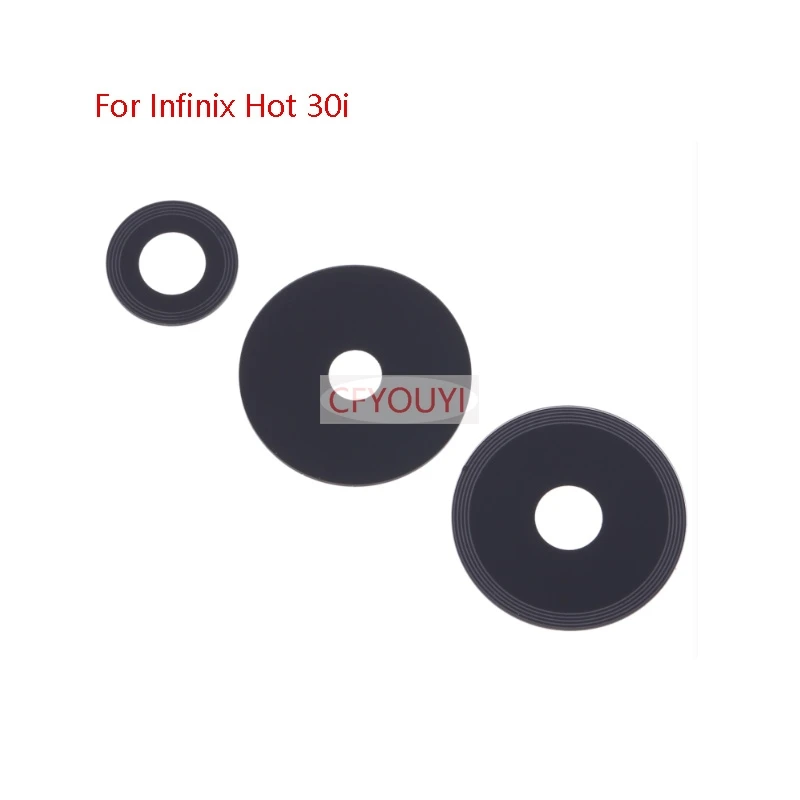 1-10SET For Infinix Hot 30i X669 New Back Rear Camera Glass Lens Cover with Adhesive Stickers