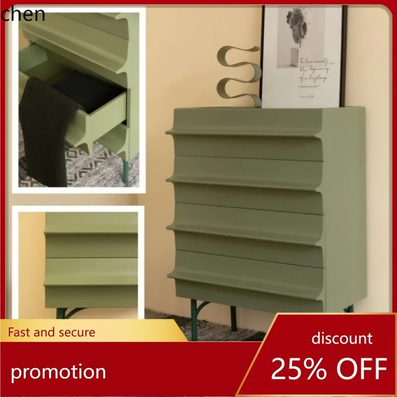 

HT Lacquered Two Three Four Five Drawer Cabinet Bedroom Storage Modern Simple Storage Cabinet Drawer Cabinet Complete Set