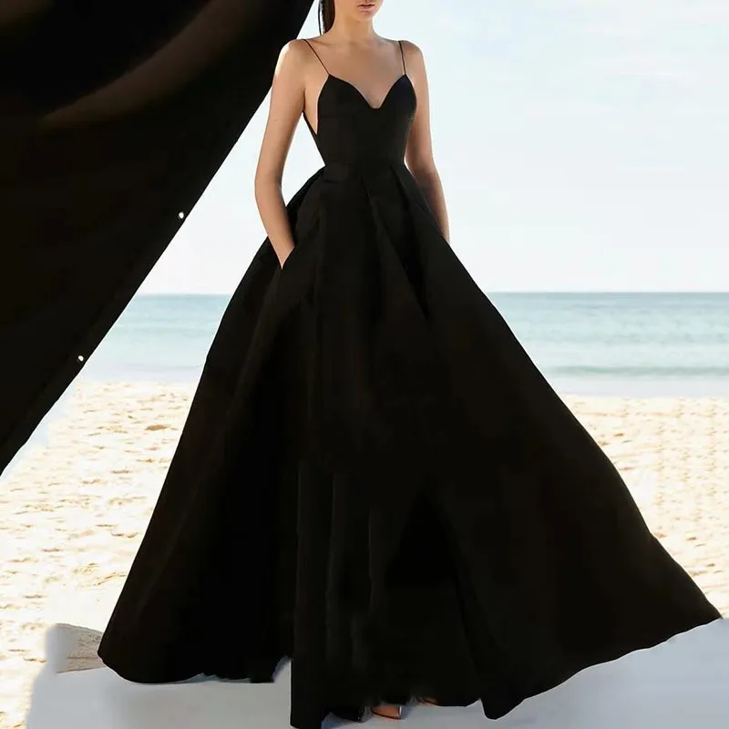 Satin Dr With Low C… - image