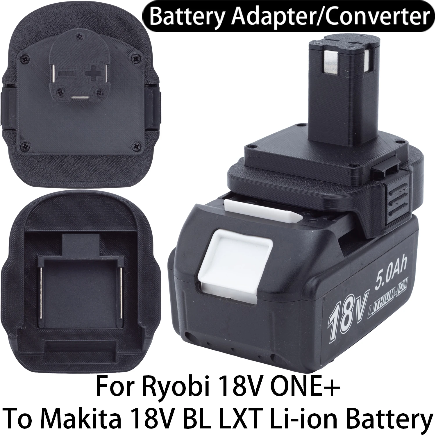 

Battery Adapter For Ryobi 18V Li-ion Tool To Makita 18V Bl LXT Li-ion Battery Adapter Converter Accessories