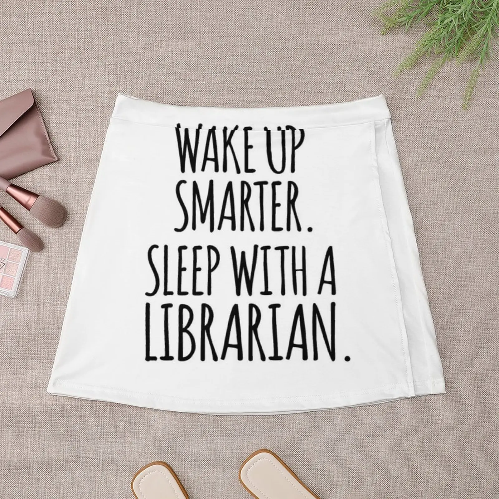 Wake Up Smarter Sleep With Librarian Mini Skirt skirt women japanese kawaii clothes dresses for prom Mini Skirt